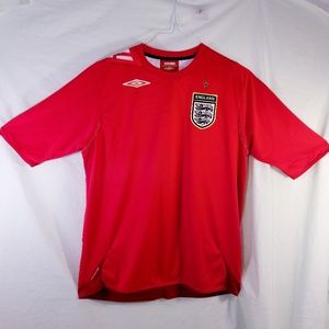 Umbro England Soccer jersey. 2006-08.